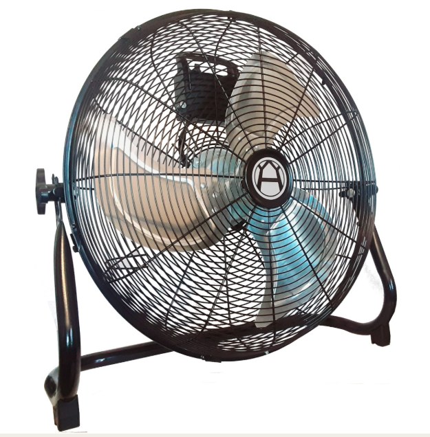 Western Harmonics Solar Floor Fan 20" 12V DC